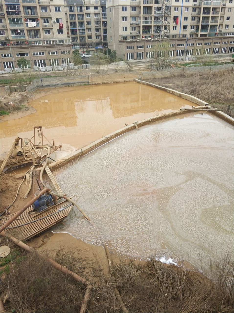 安阳沉淀池淤泥清理-厂区废水池淤泥清淤