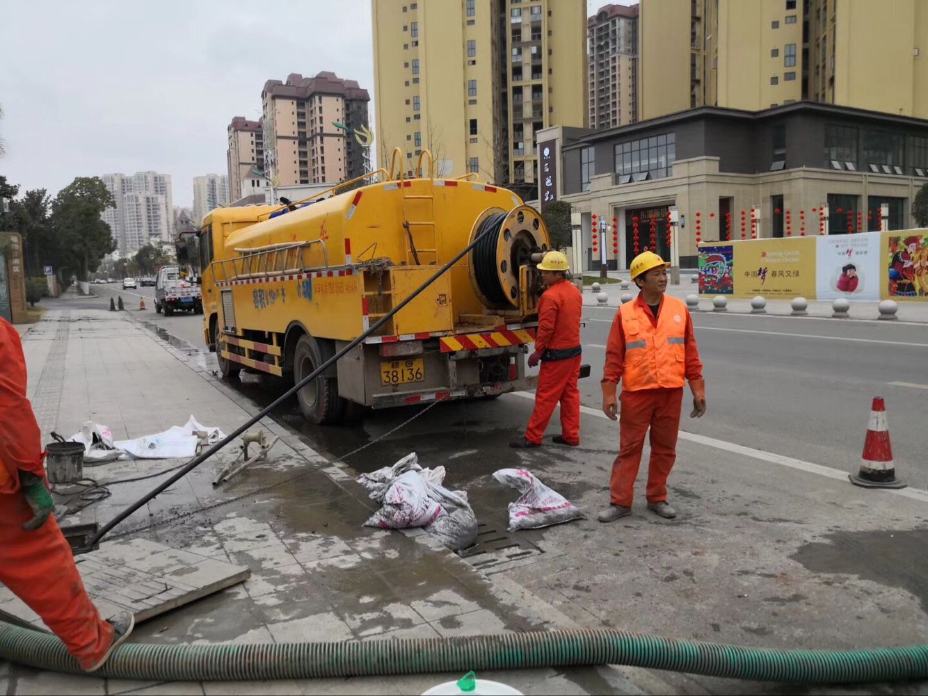 安阳排污管道清淤-管道清洗