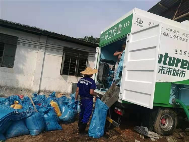 安阳工业污泥压干处理